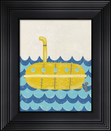 Framed Truman&#39;s Voyage IV Print