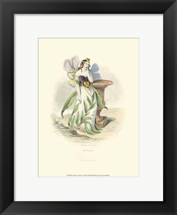 Framed Le Fleur AnimT I Print