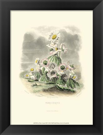 Framed Le Fleur AnimT III Print