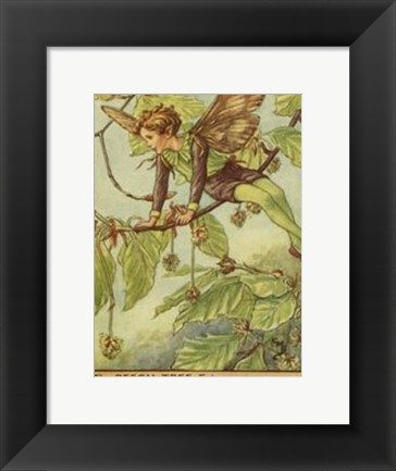 Framed Beech Tree Fairy Print