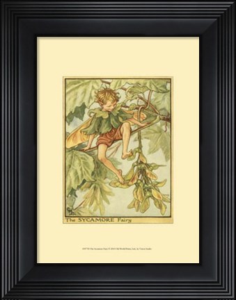 Framed Sycamore Fairy Print