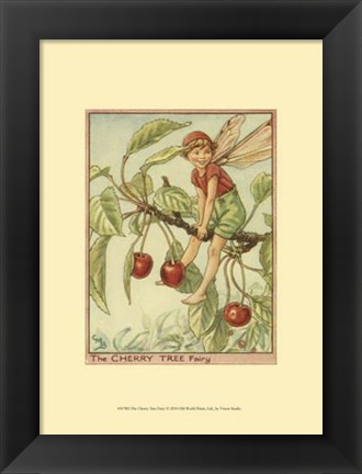Framed Cherry Tree Fairy Print