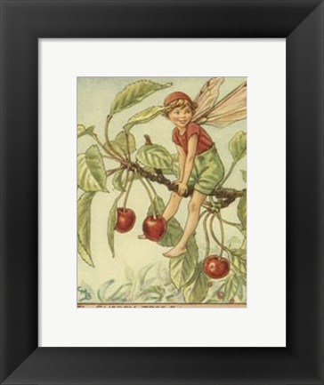 Framed Cherry Tree Fairy Print