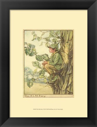 Framed Elm Fairy Print