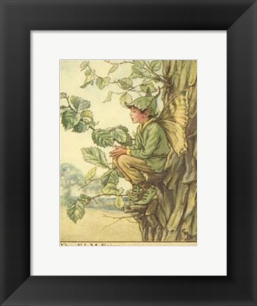 Framed Elm Fairy Print