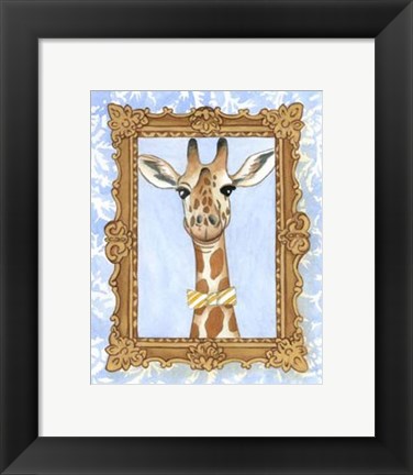 Framed Teacher&#39;s Pet - Giraffe Print