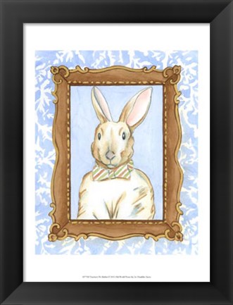 Framed Teacher&#39;s Pet - Rabbit Print