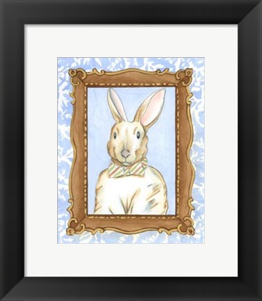 Framed Teacher&#39;s Pet - Rabbit Print