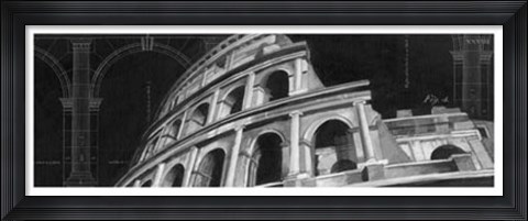 Framed Iconic Architecture I Print
