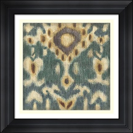Framed Ikat Motif II Print