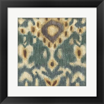 Framed Ikat Motif II Print