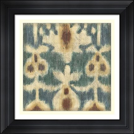 Framed Ikat Motif III Print
