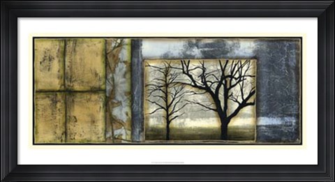 Framed Tandem Trees III Print
