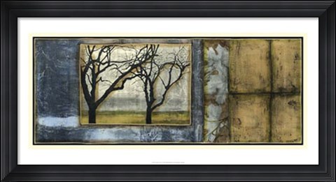 Framed Tandem Trees IV Print