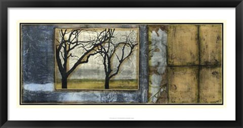 Framed Tandem Trees IV Print