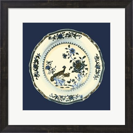 Framed Porcelain Plate IV Print