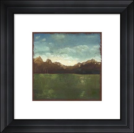 Framed Rural Retreat III Print