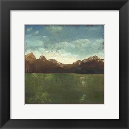 Framed Rural Retreat III Print