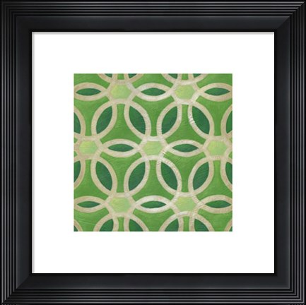 Framed Brilliant Symmetry III Print