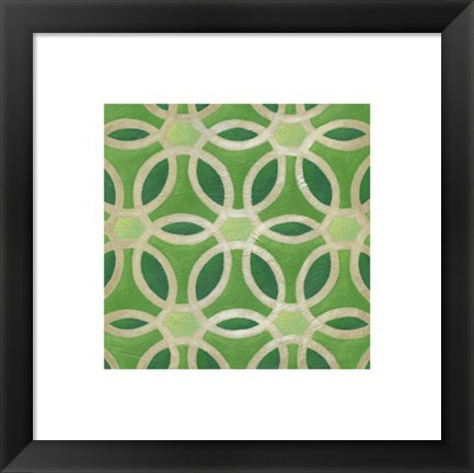 Framed Brilliant Symmetry III Print