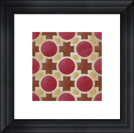 Framed Brilliant Symmetry IV Print