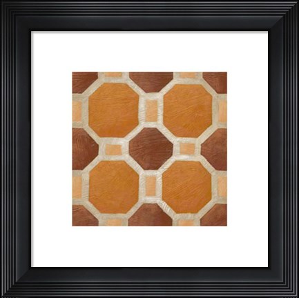 Framed Brilliant Symmetry VI Print