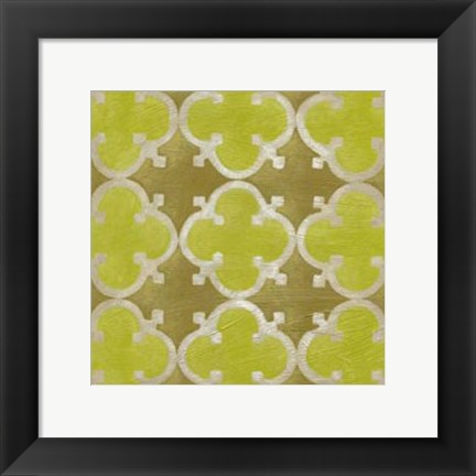 Framed Brilliant Symmetry VII Print