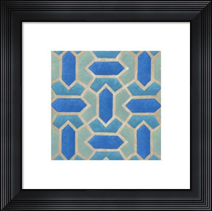 Framed Brilliant Symmetry VIII Print