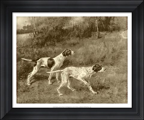 Framed Rip Rap and Lad of Rush Print