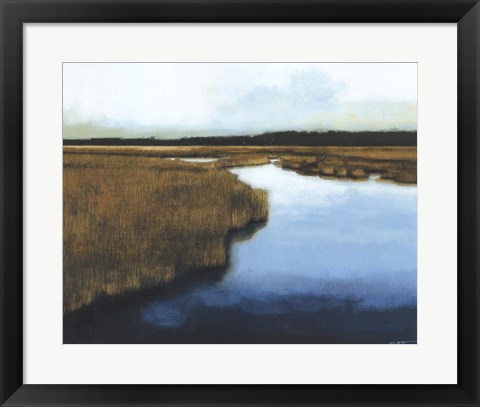 Framed Wet Lands I Print