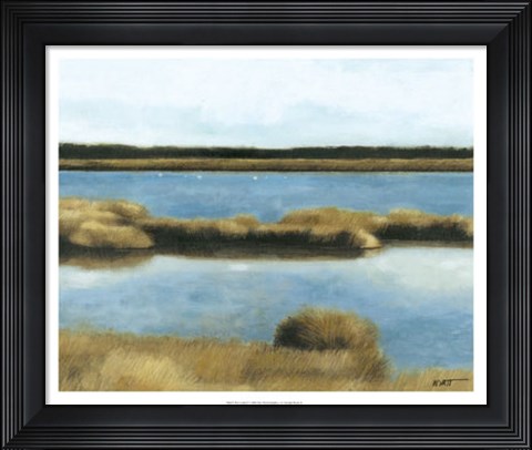 Framed Wet Lands II Print