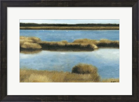 Framed Wet Lands II Print