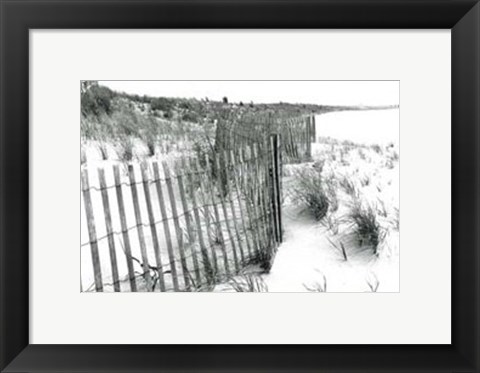 Framed Beach Scape I Print