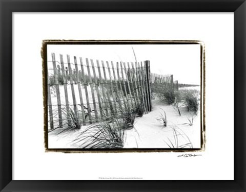 Framed Beach Scape III Print