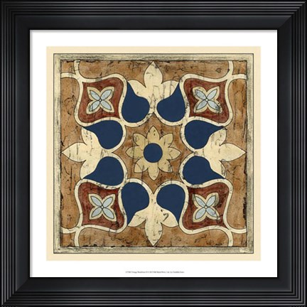 Framed Vintage Woodblock II Print