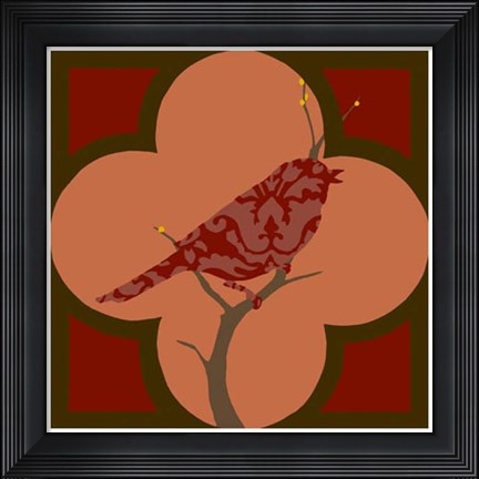 Framed Moroccan Songbird III Print