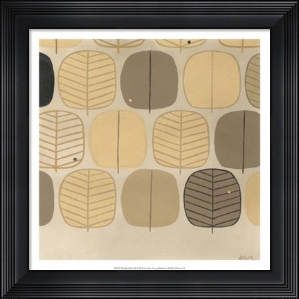 Framed Woodland Motif II Print