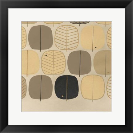 Framed Woodland Motif III Print