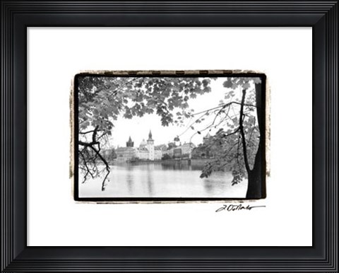 Framed Peaceful River Print