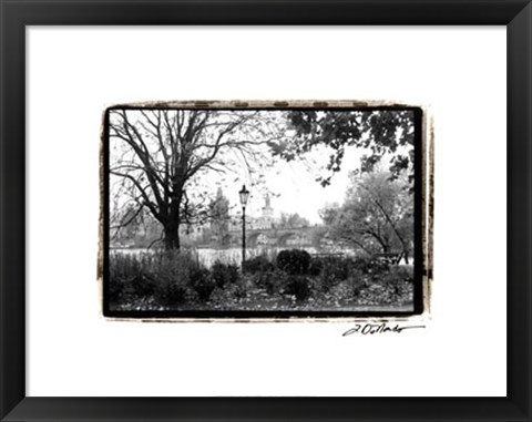 Framed Early Morning Riverwalk Print