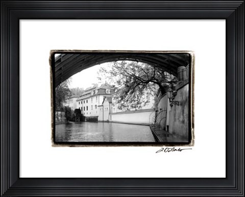 Framed River Hideaway Print