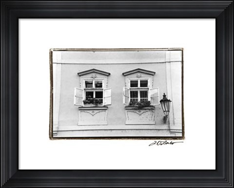 Framed Glimpses of Prague VI Print