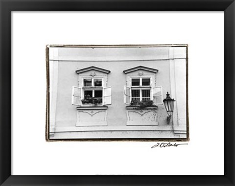 Framed Glimpses of Prague VI Print