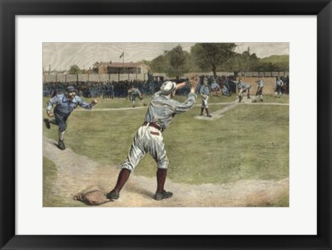 Framed Thrown out on 2nd 1887 Print