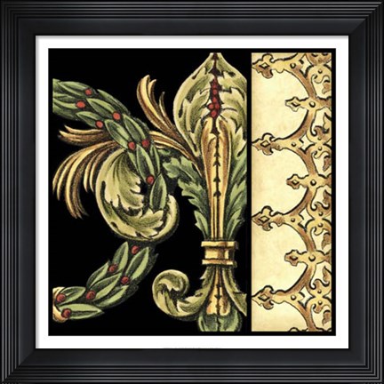 Framed Frieze Detail II Print