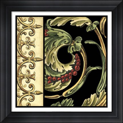 Framed Frieze Detail IV Print