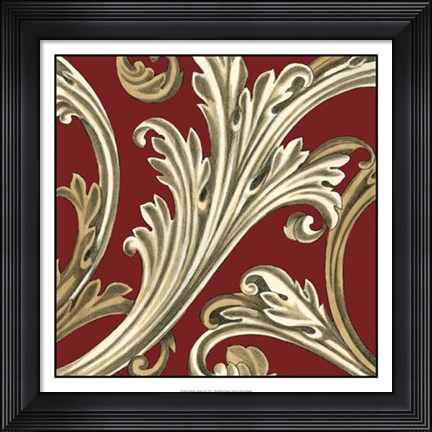 Framed Elegant Motif II Print