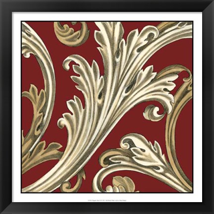 Framed Elegant Motif II Print