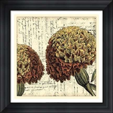 Framed Vintage Composition IV Print