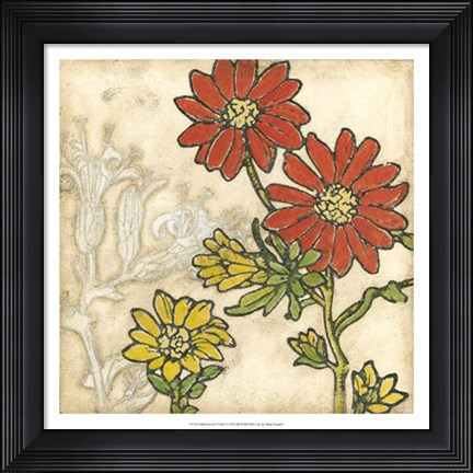 Framed Indian Summer Florals I Print